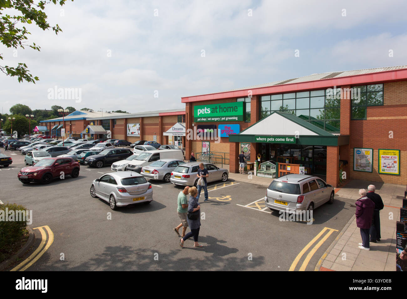 Imperial Retail Park, il Tamigi modo, Gravesend Foto Stock Imperial Retail Park, il Tamigi modo, Gravesend Foto Stock