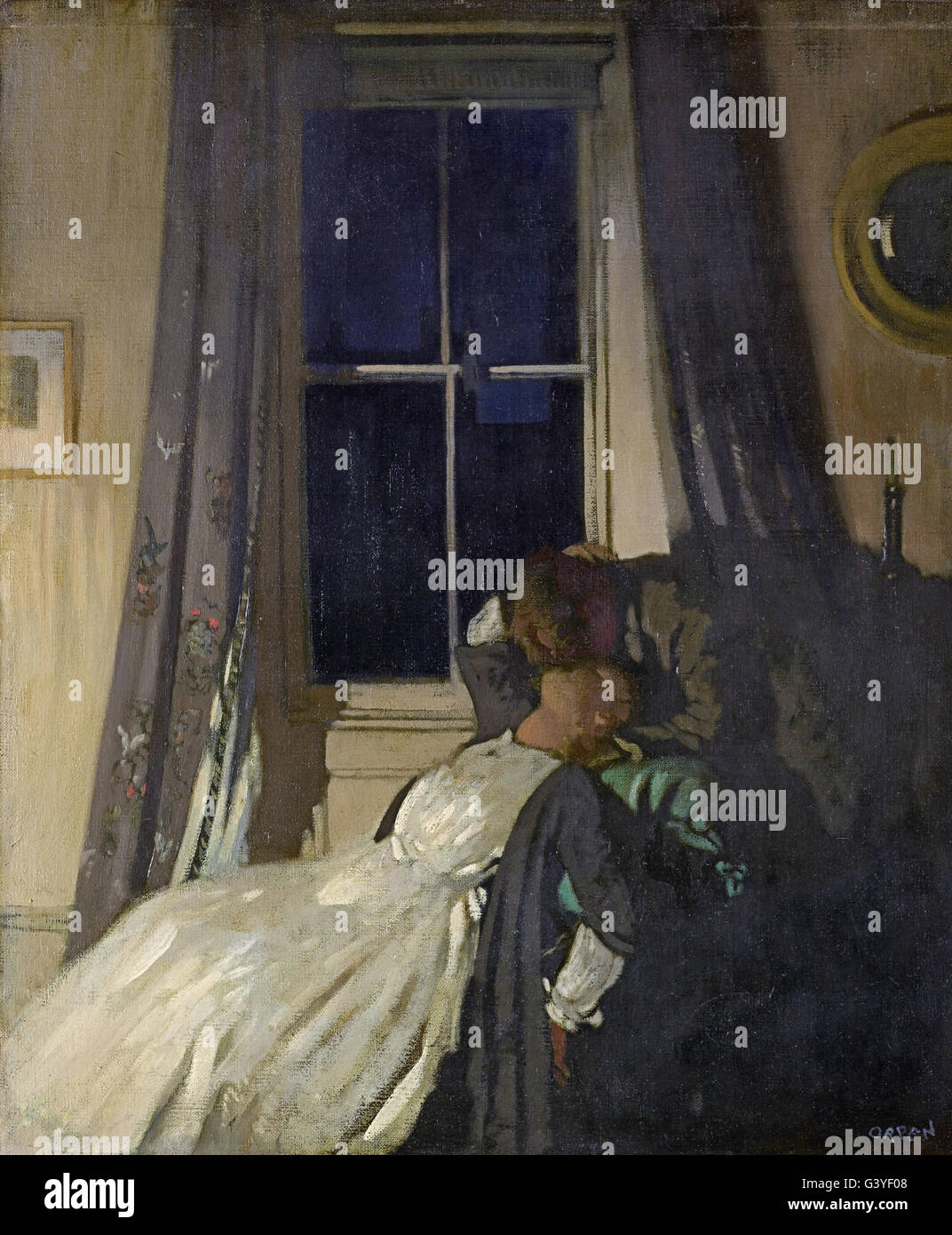 William Orpen - Notte (n. 2) Foto Stock
