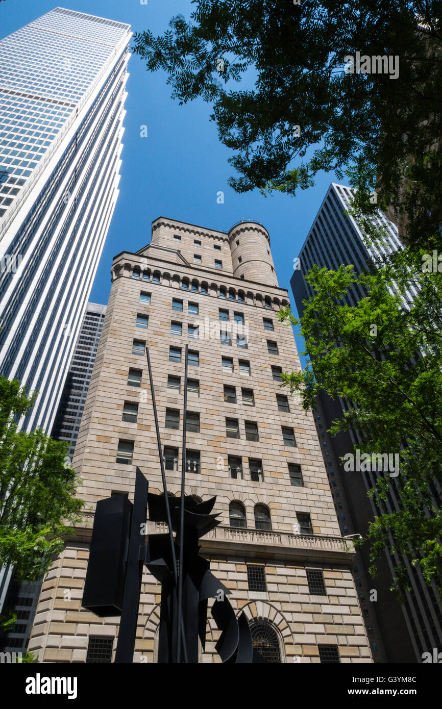 Federal Reserve Bank, NYC Foto Stock