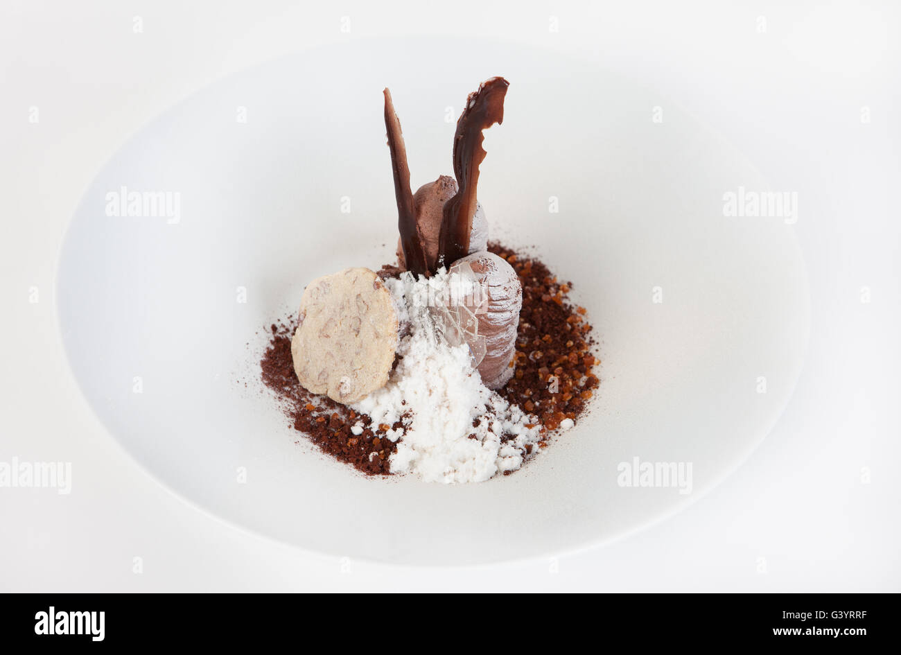 Moderna cucina Britannica di immagini Foto Stock