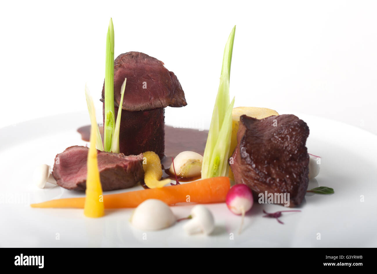 Moderna cucina Britannica di immagini Foto Stock