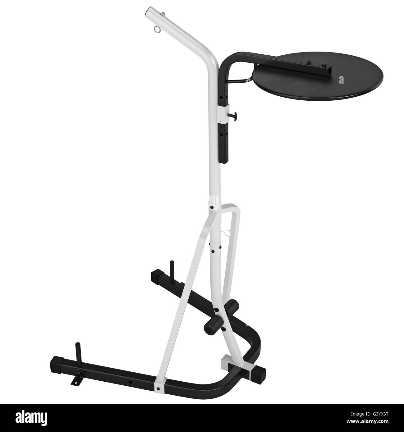 Sistema di fissaggio per il sacco da boxe. Il grafico 3D Foto Stock