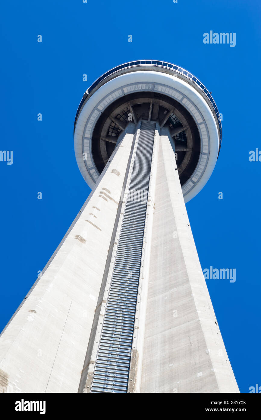 La CN Tower a Toronto, Ontario, Canada Foto Stock