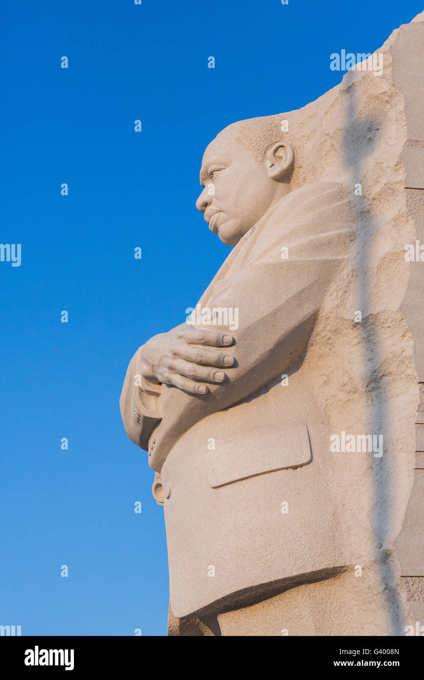 Martin Luther King Memorial a West Potomac Parco di Washington, DC. Foto Stock