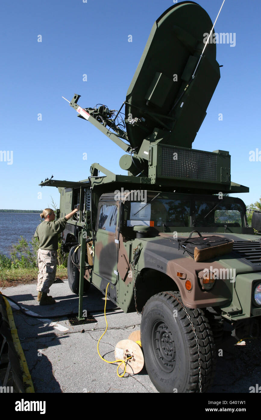 Una Phoenix Tactical Terminal satellite Foto Stock