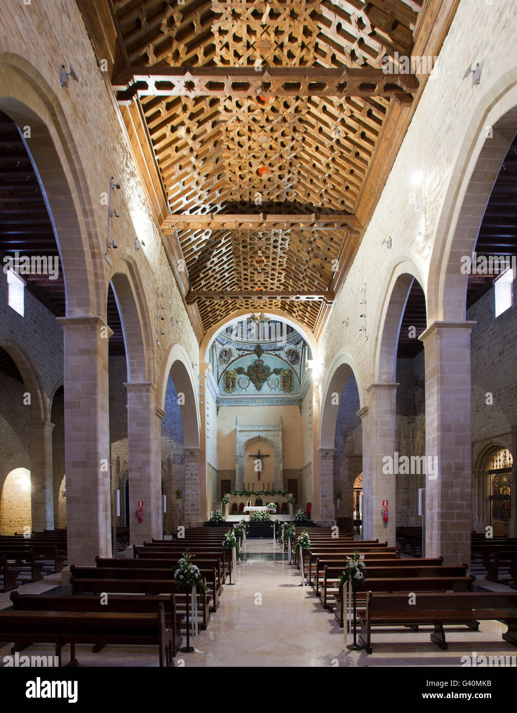 Monastero di Santa Maria de los Reales Alcazares, Ubeda, Andalusia, Spagna, Europa Foto Stock