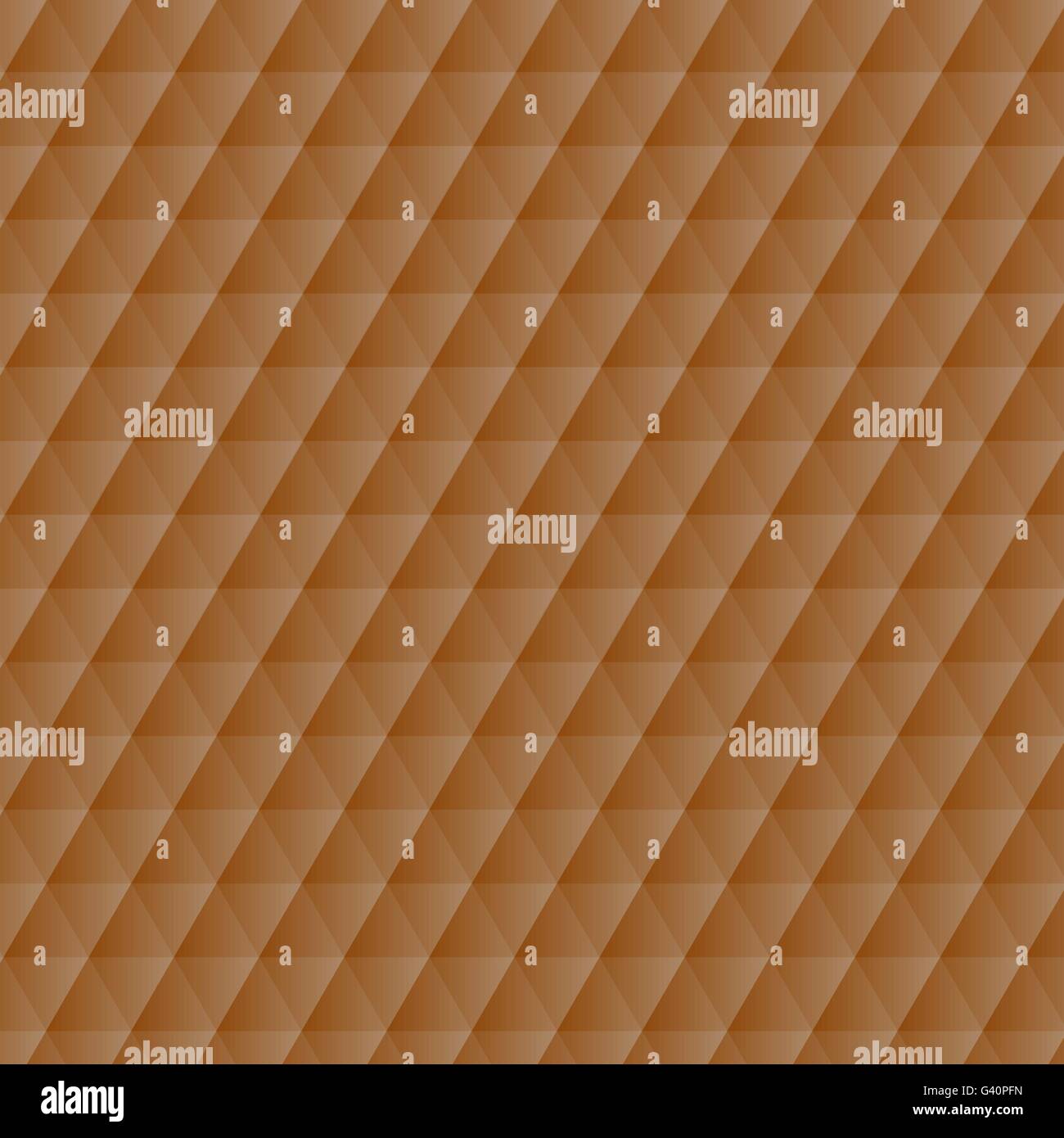 Astratta geometrica arancione esagoni sfondo pattern, vettore di stock Illustrazione Vettoriale