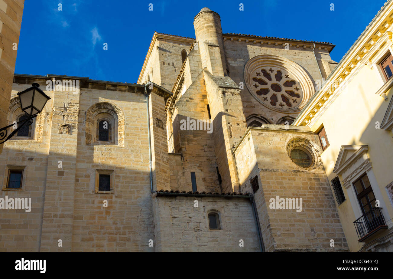 Famosa Cattedrale di Leon in Spagna Foto Stock