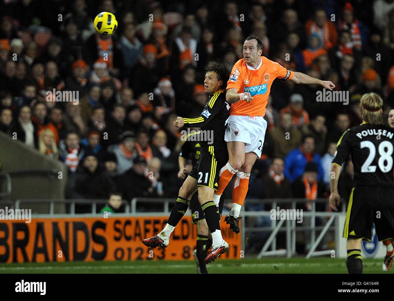 Calcio - Barclays Premier League - Blackpool V Liverpool - Bloomfield Road Foto Stock