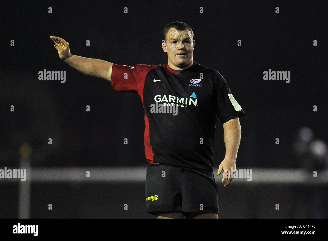 Rugby Union - Aviva A-League - Saraceni Storm v Vespe - Woollam's campi da gioco Foto Stock