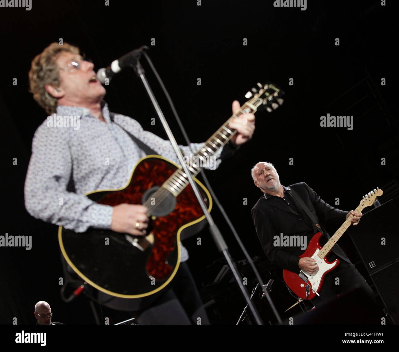 Un concerto per uccidere il cancro - Londra Foto Stock