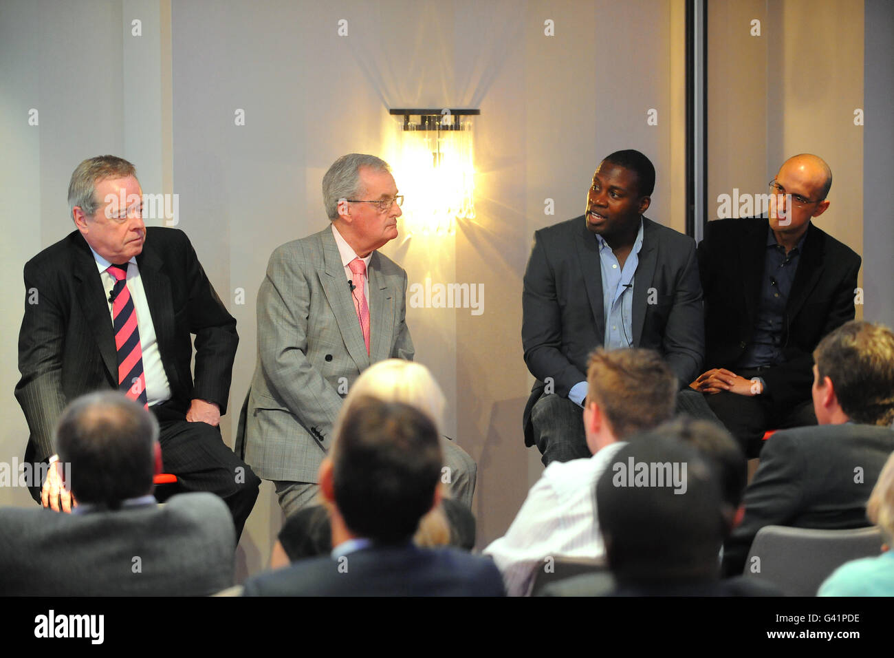 Calcio - Lo Sport tribunale- Sofitel London Foto Stock