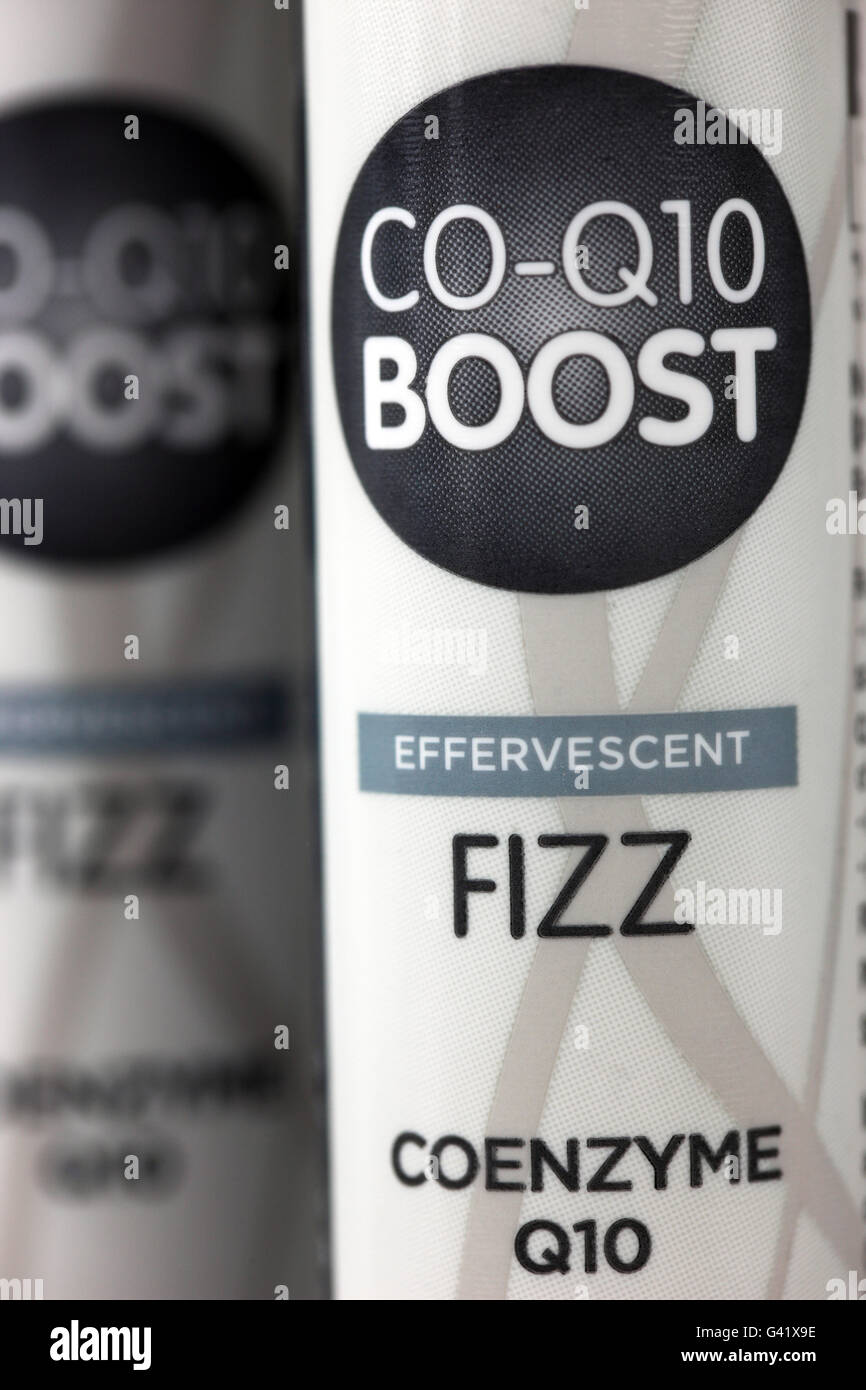 CO-Q10 COMPRESSE EFFERVESCENTI Foto Stock