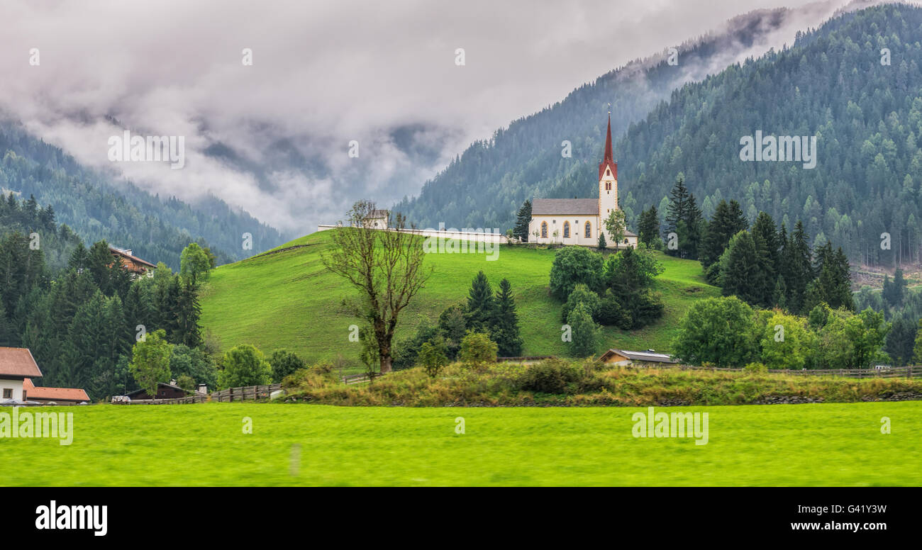 Tipici paesaggi austriaco Foto Stock