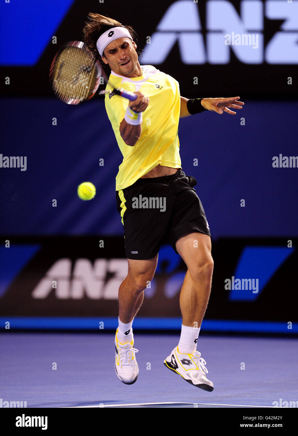 Tennis - Australian Open 2011 - giorno dieci - Melbourne Park Foto Stock