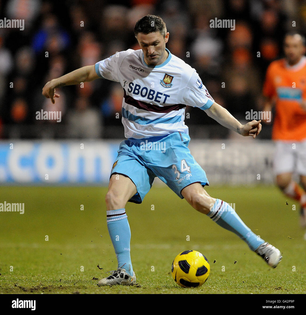 Calcio - Carling Premiership - Blackpool v West Ham United - Bloomfield Road Foto Stock