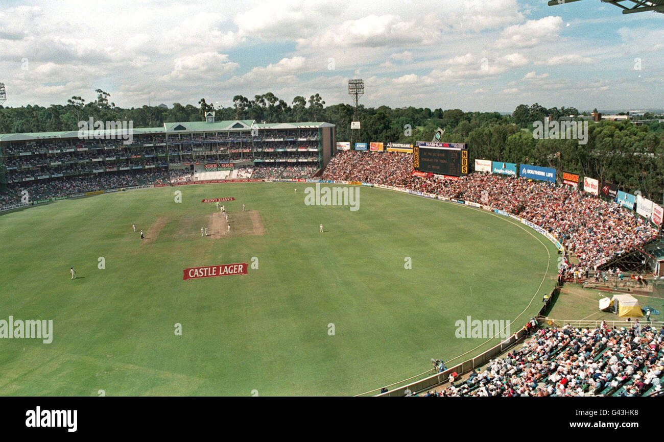 Sud Africa V INGHILTERRA CRICKET Foto Stock