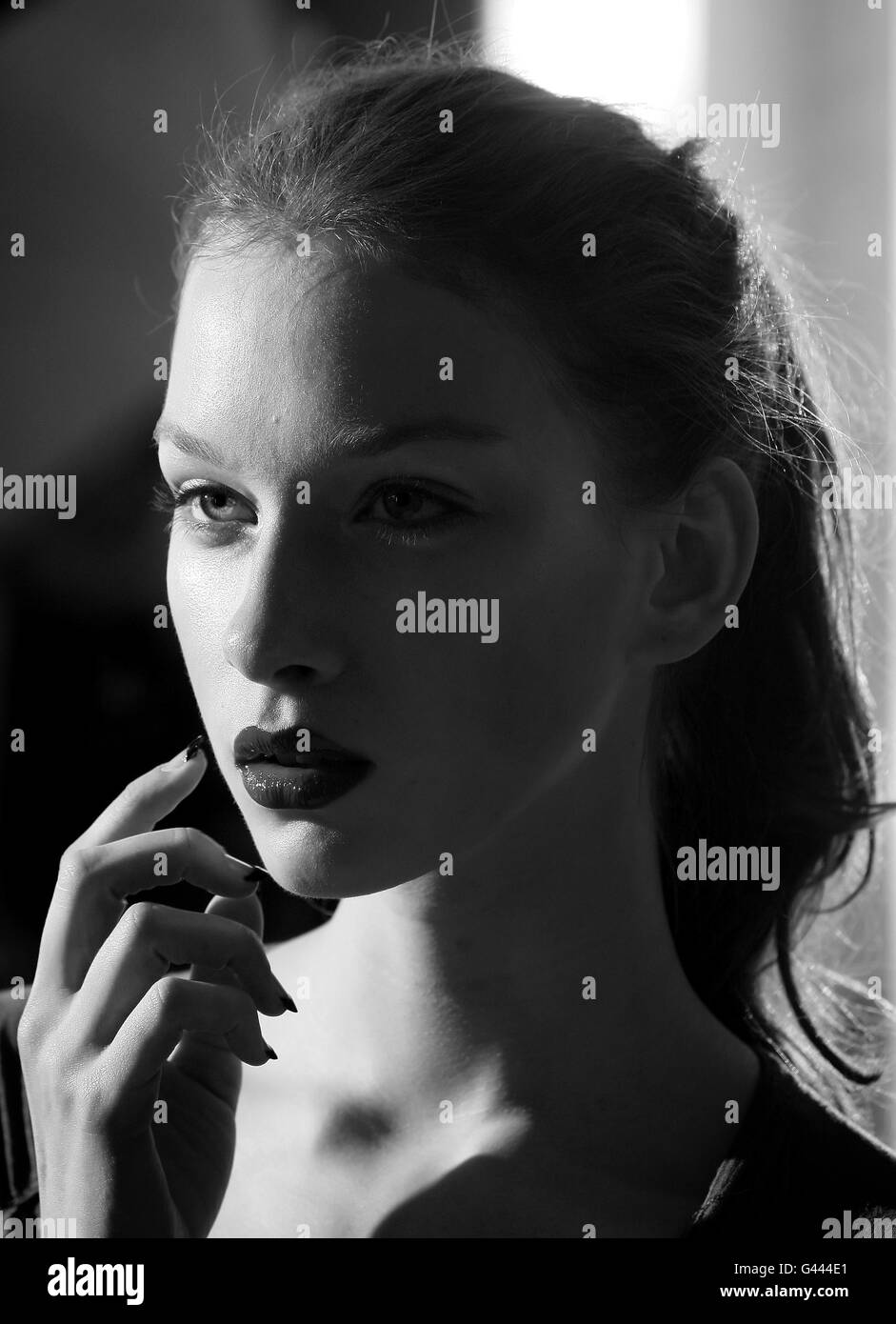 Casa di Holland Backstage - London Fashion Week Foto Stock