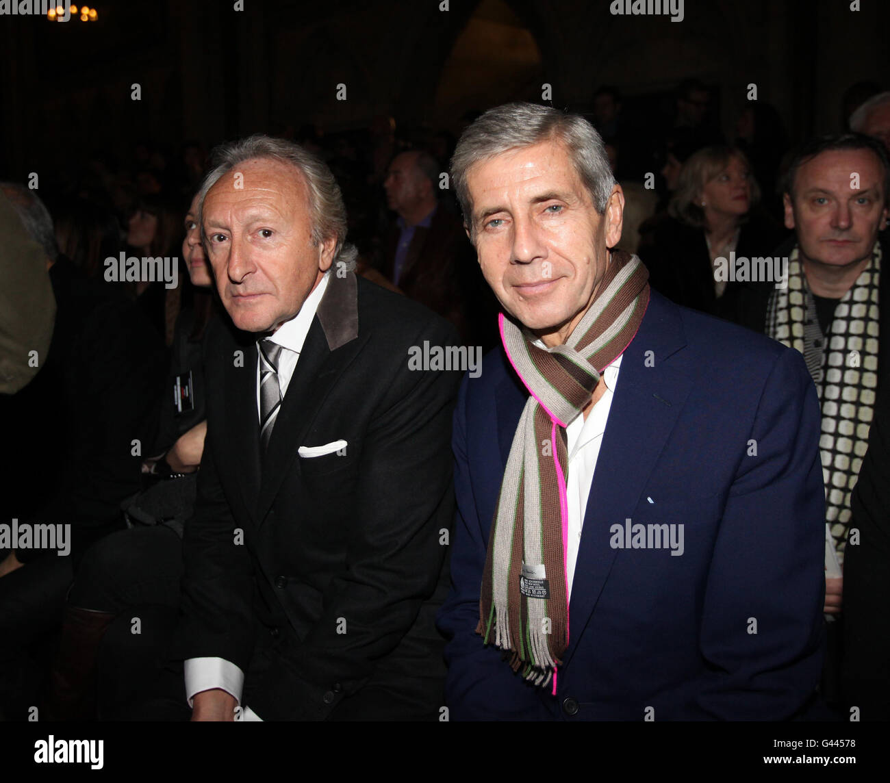 Vivienne Westwood Red Label Front Row - London Fashion Week Foto Stock