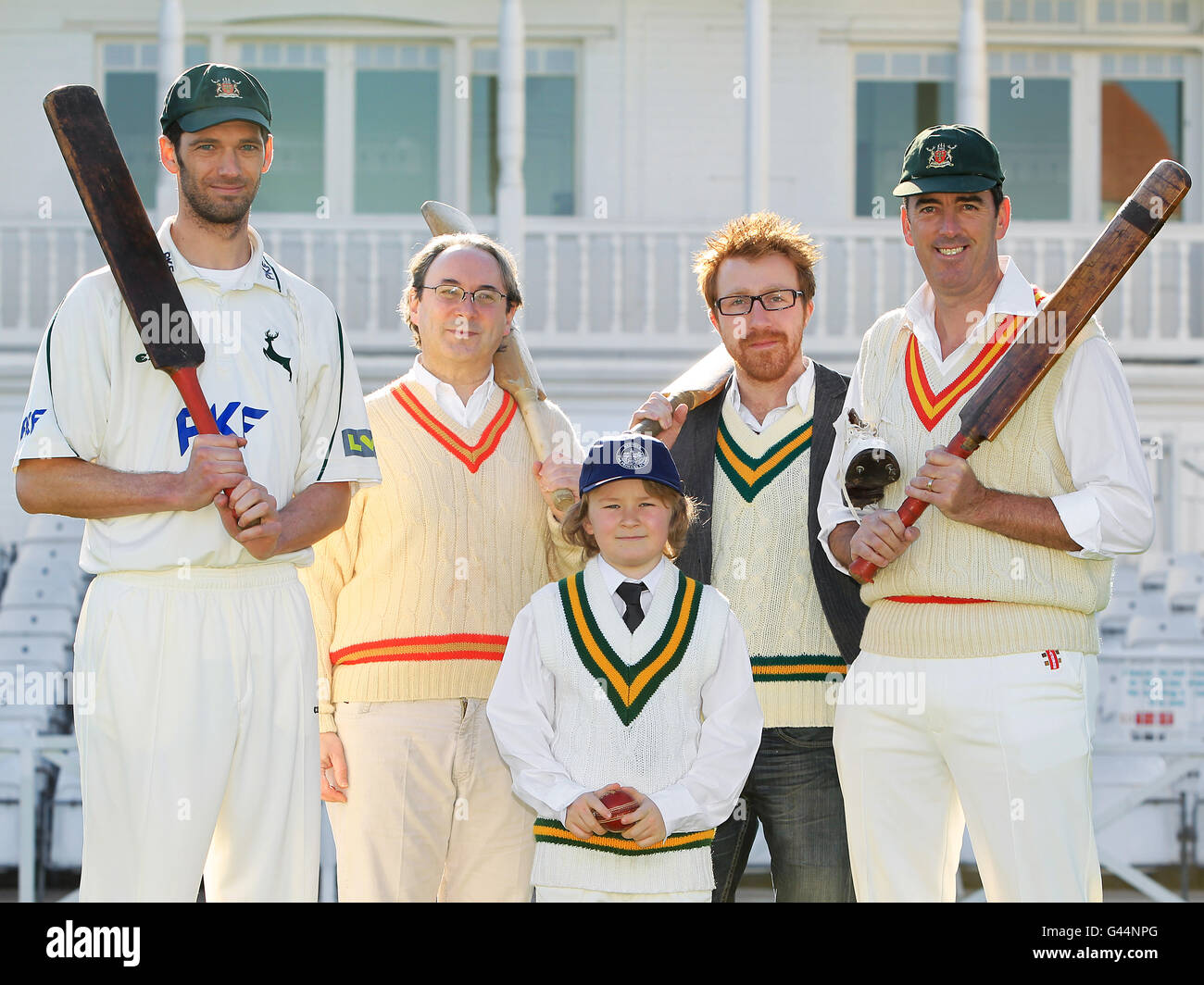 Cricket - le ceneri giocare Photocall - Trent Bridge Foto Stock