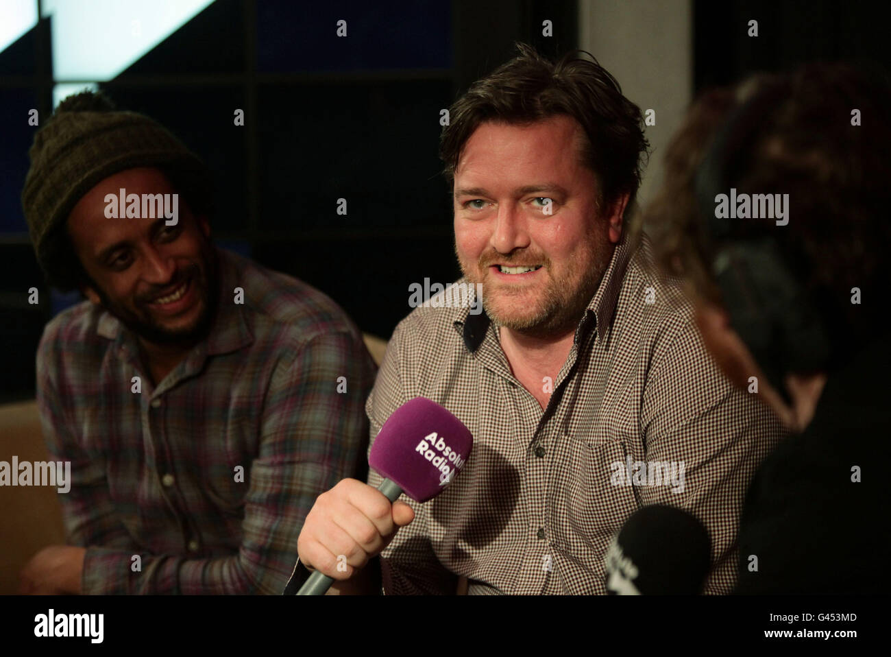 Il gomito sulla Radio assoluto - Londra Foto Stock