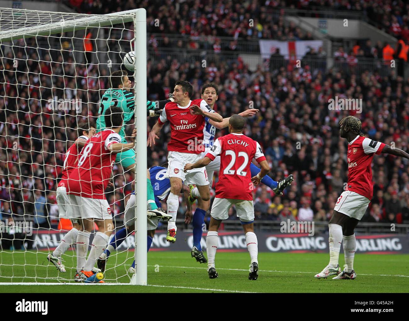 Calcio - Carling Cup - finale - Arsenal v Birmingham City - Wembley Stadium Foto Stock