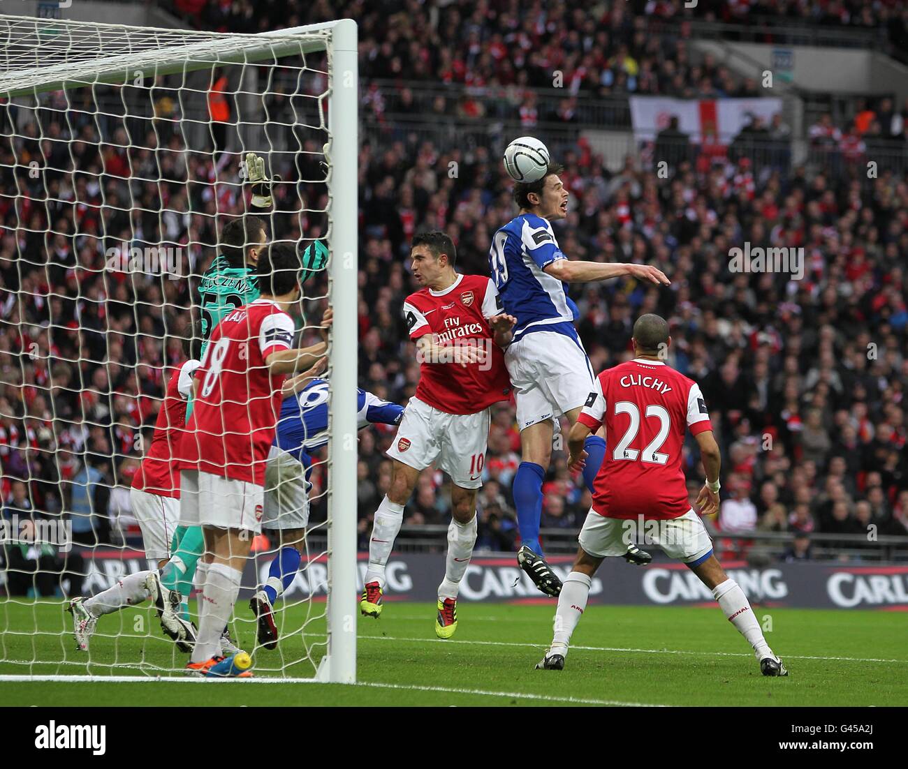 Calcio - Carling Cup - finale - Arsenal v Birmingham City - Wembley Stadium Foto Stock