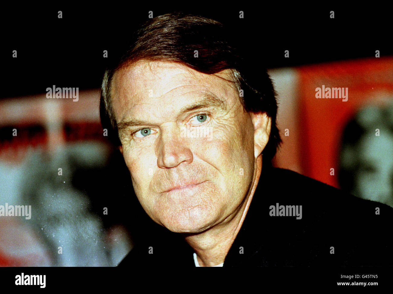 GLENN CAMPBELL. La star della musica country Glenn Campbell Foto Stock