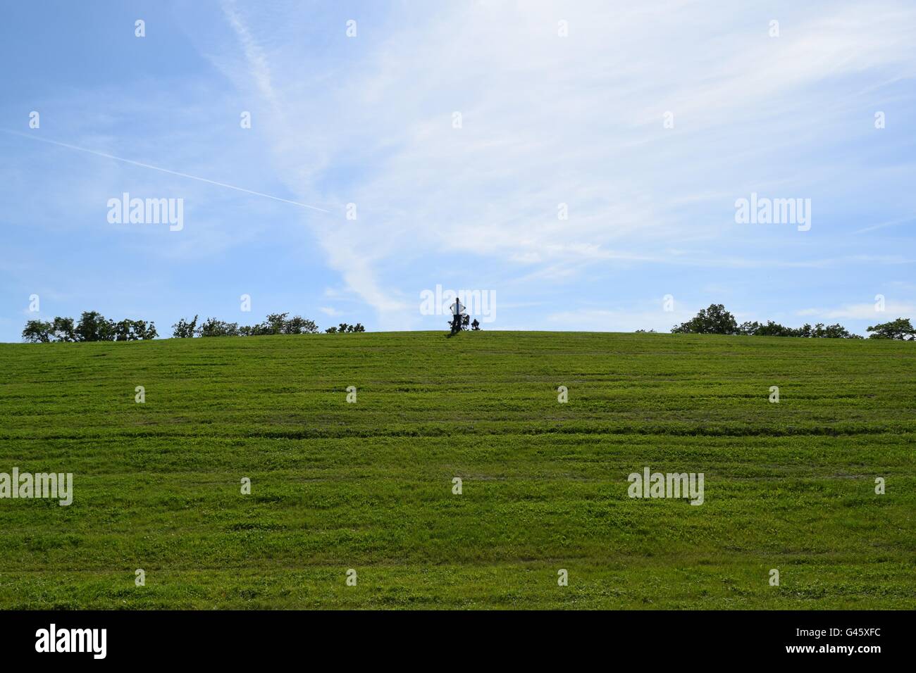 Green Hill Foto Stock