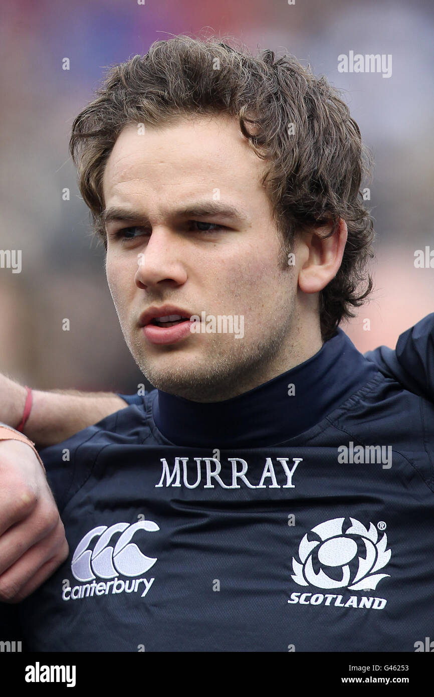 Il Rugby - RBS 6 Nazioni Championship 2011 - Scozia v Italia - Murrayfield Foto Stock