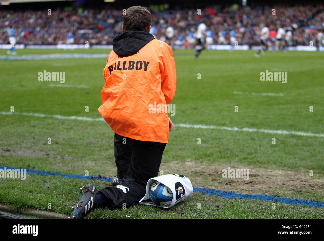 Il Rugby - RBS 6 Nazioni Championship 2011 - Scozia v Italia - Murrayfield Foto Stock