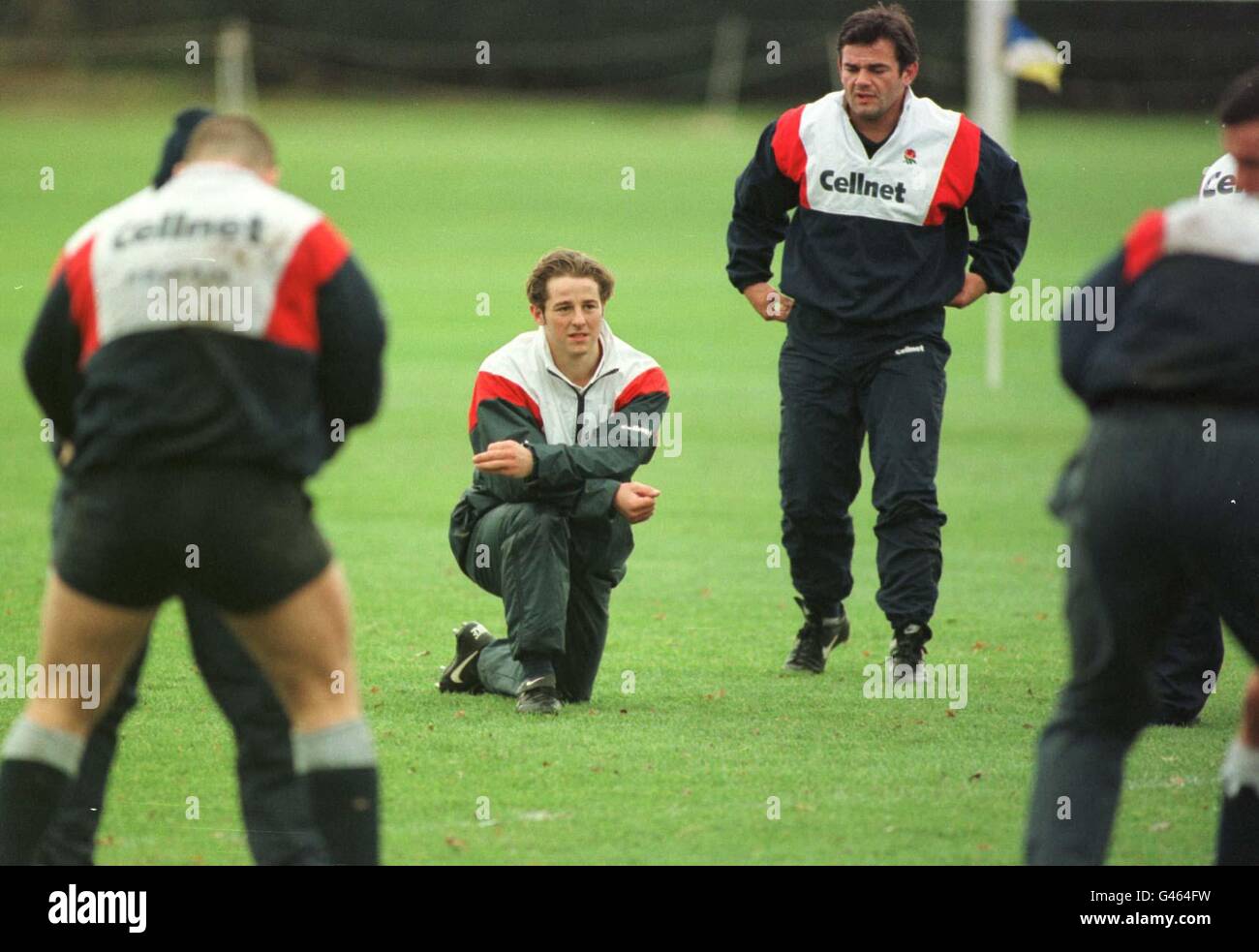 La formazione di Rugby Roehampton 2 Foto Stock