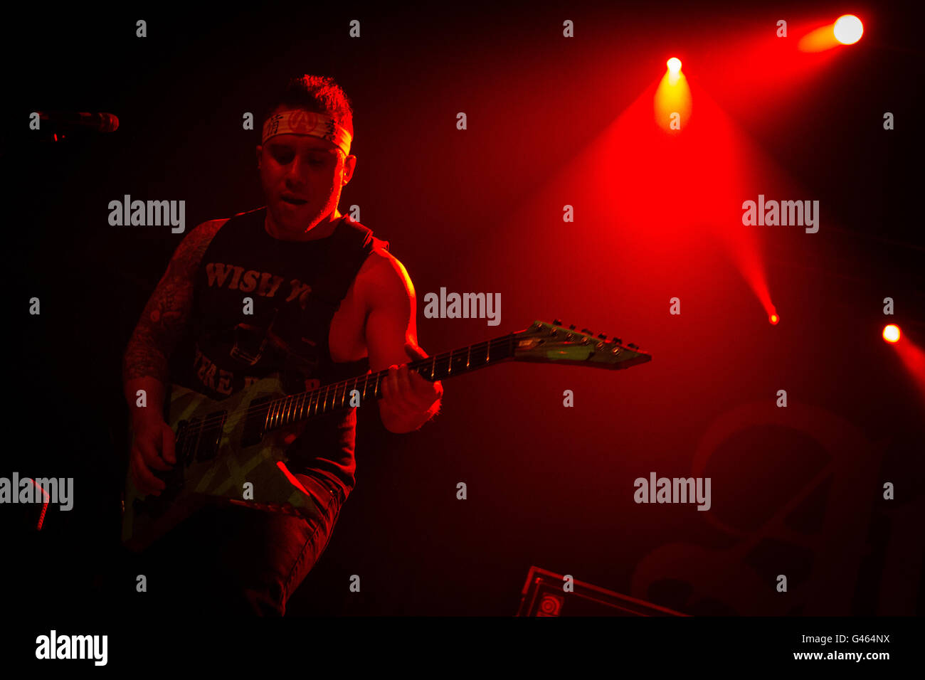 Milano,Italia xv di giugno 2016 Atreyu suona dal vivo all'Alcatraz, Milano. © Davide Merli / Alamy Live News Foto Stock