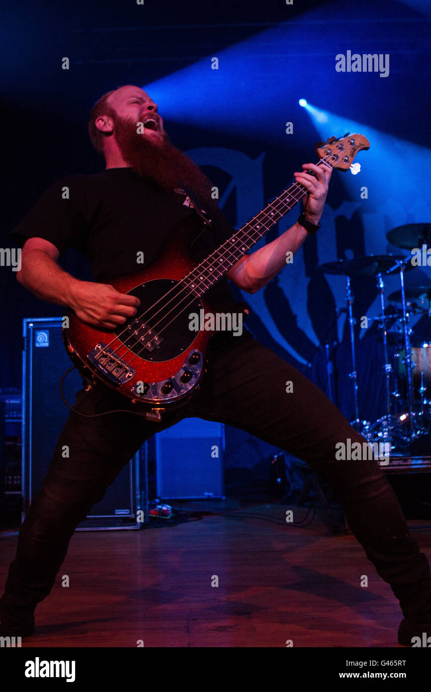 Milano,Italia xv di giugno 2016 Atreyu suona dal vivo all'Alcatraz, Milano. © Davide Merli / Alamy Live News Foto Stock
