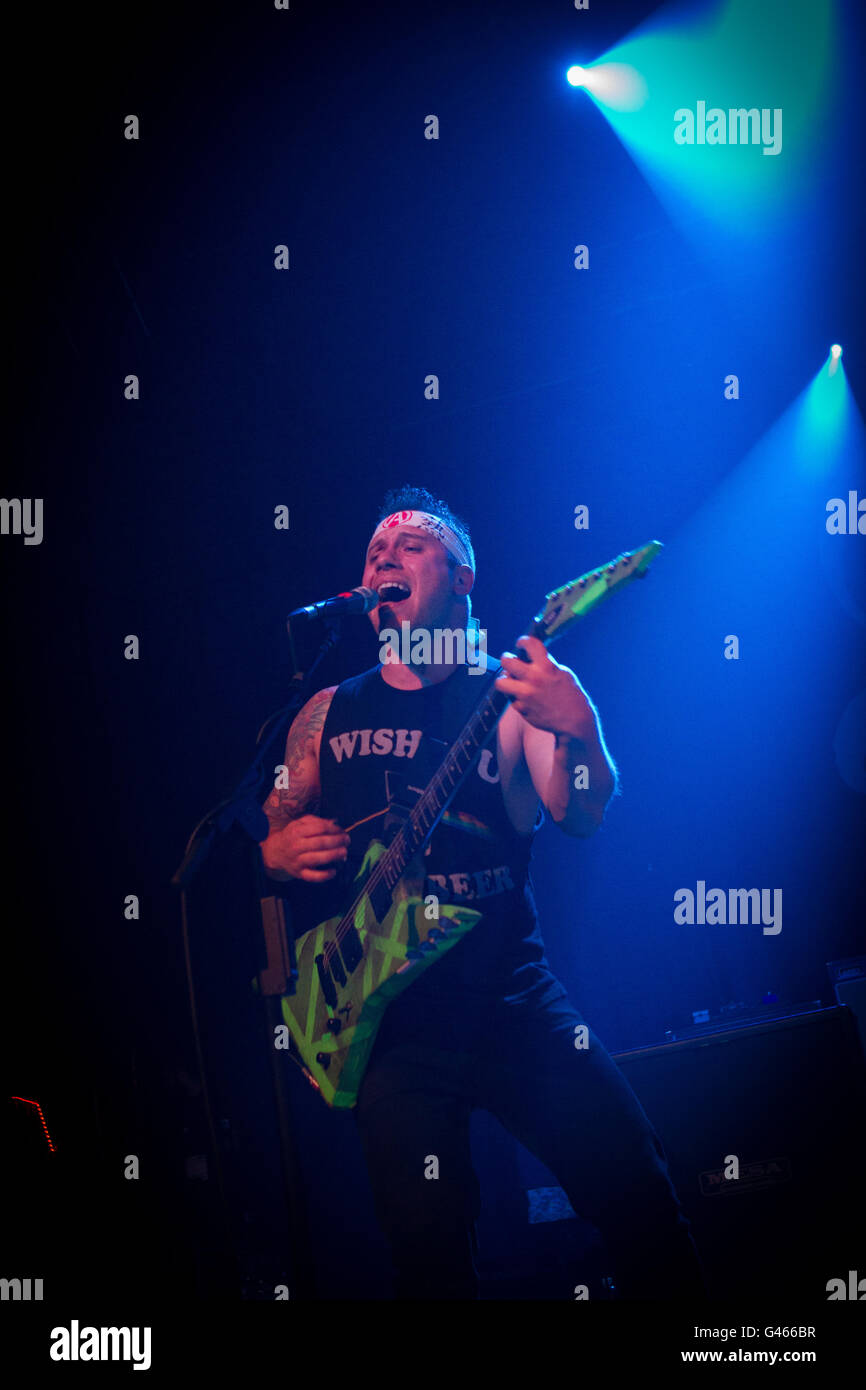 Milano,Italia xv di giugno 2016 Atreyu suona dal vivo all'Alcatraz, Milano. © Davide Merli / Alamy Live News Foto Stock