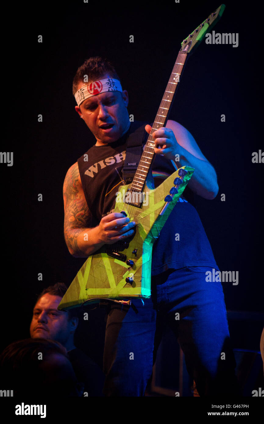Milano,Italia xv di giugno 2016 Atreyu suona dal vivo all'Alcatraz, Milano. © Davide Merli / Alamy Live News Foto Stock