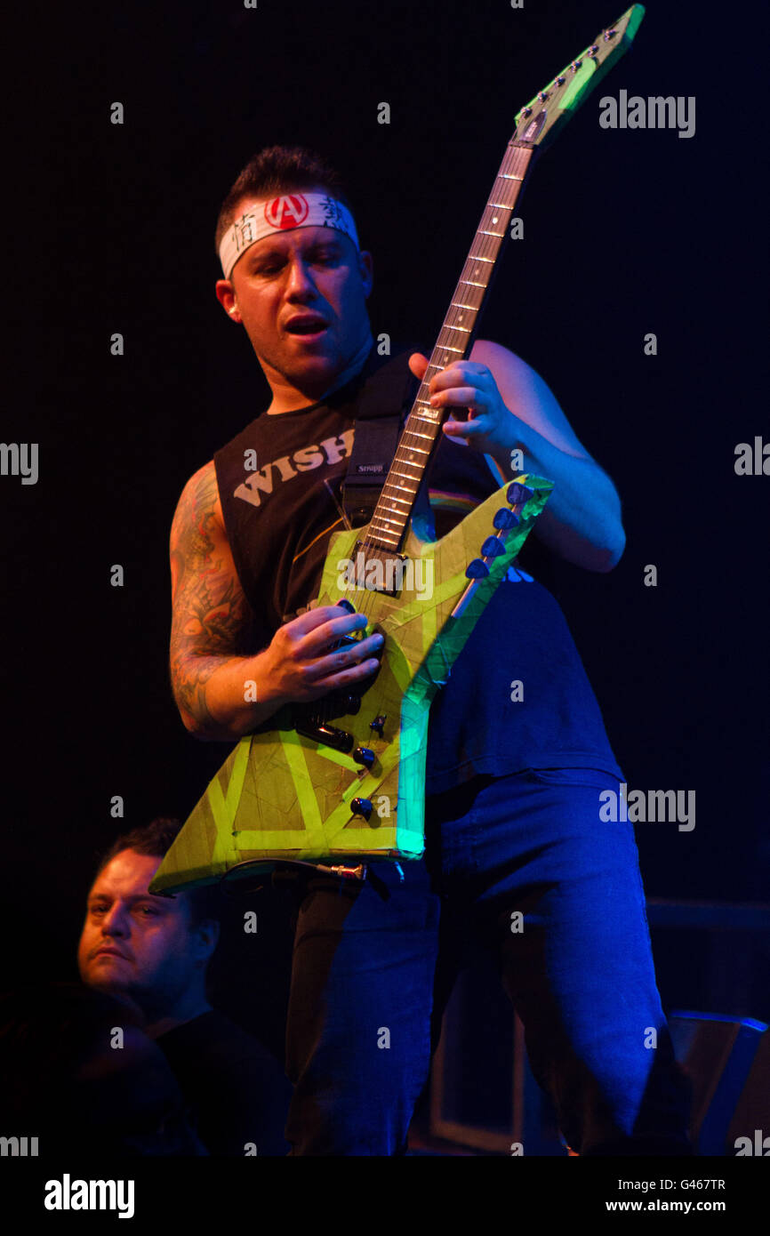 Milano,Italia xv di giugno 2016 Atreyu suona dal vivo all'Alcatraz, Milano. © Davide Merli / Alamy Live News Foto Stock