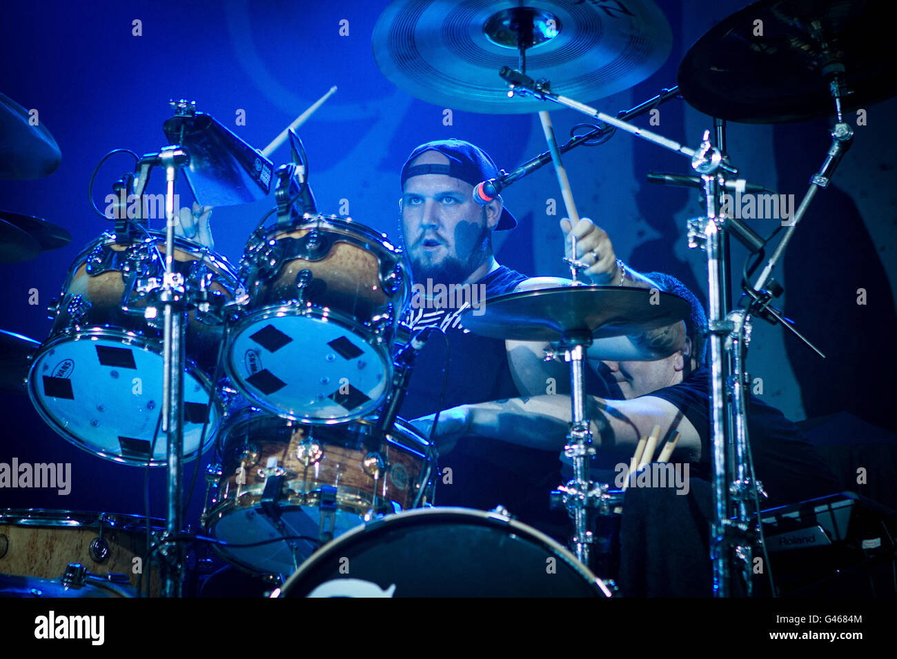 Milano,Italia xv di giugno 2016 Atreyu suona dal vivo all'Alcatraz, Milano. © Davide Merli / Alamy Live News Foto Stock