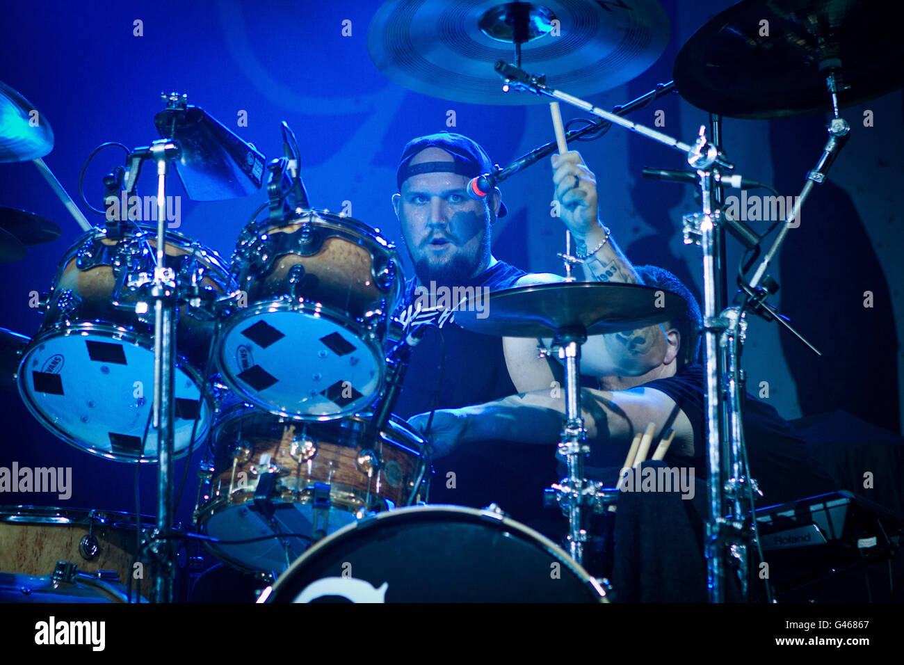 Milano,Italia xv di giugno 2016 Atreyu suona dal vivo all'Alcatraz, Milano. © Davide Merli / Alamy Live News Foto Stock