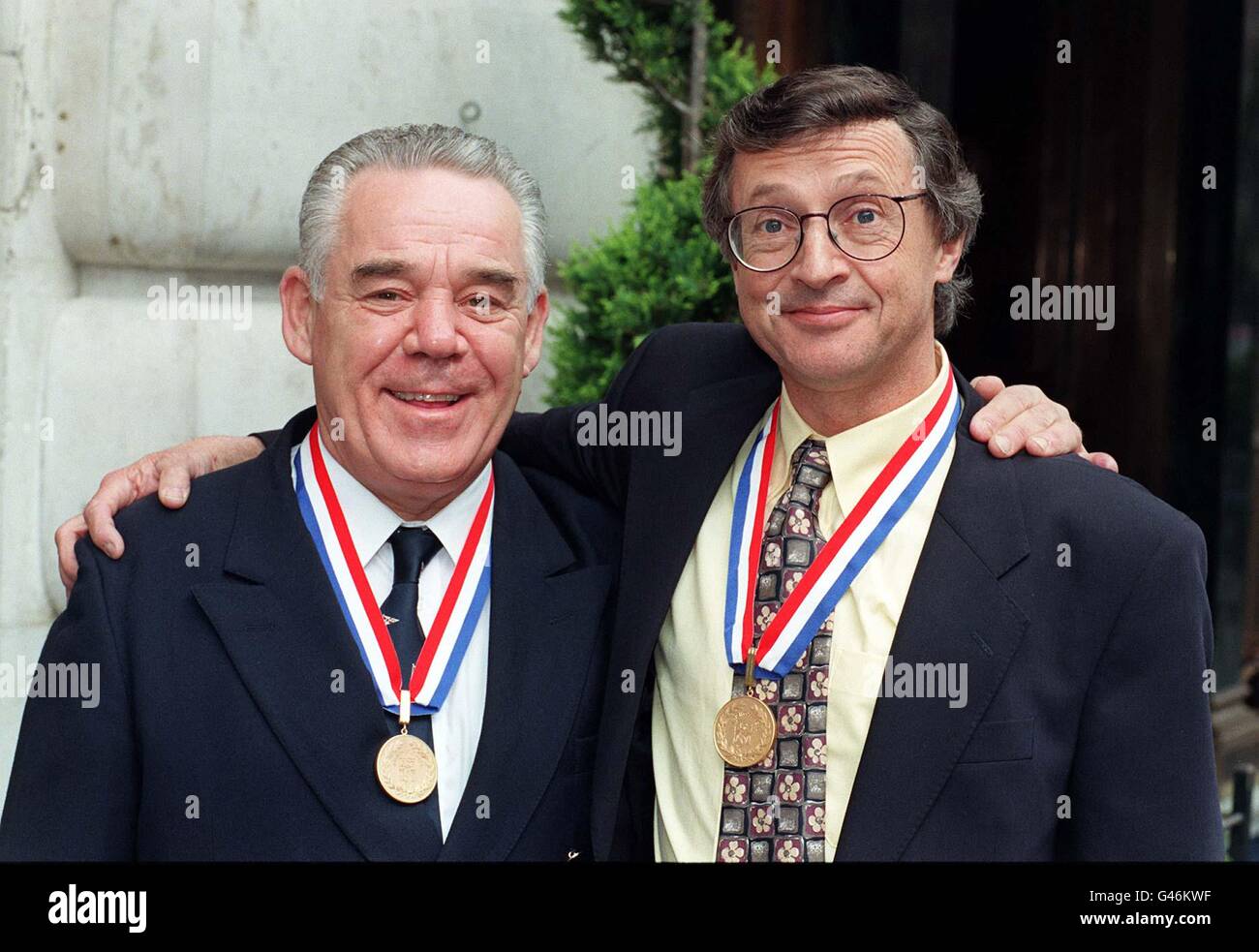 Bullimore e Ritchie/coraggio Foto Stock