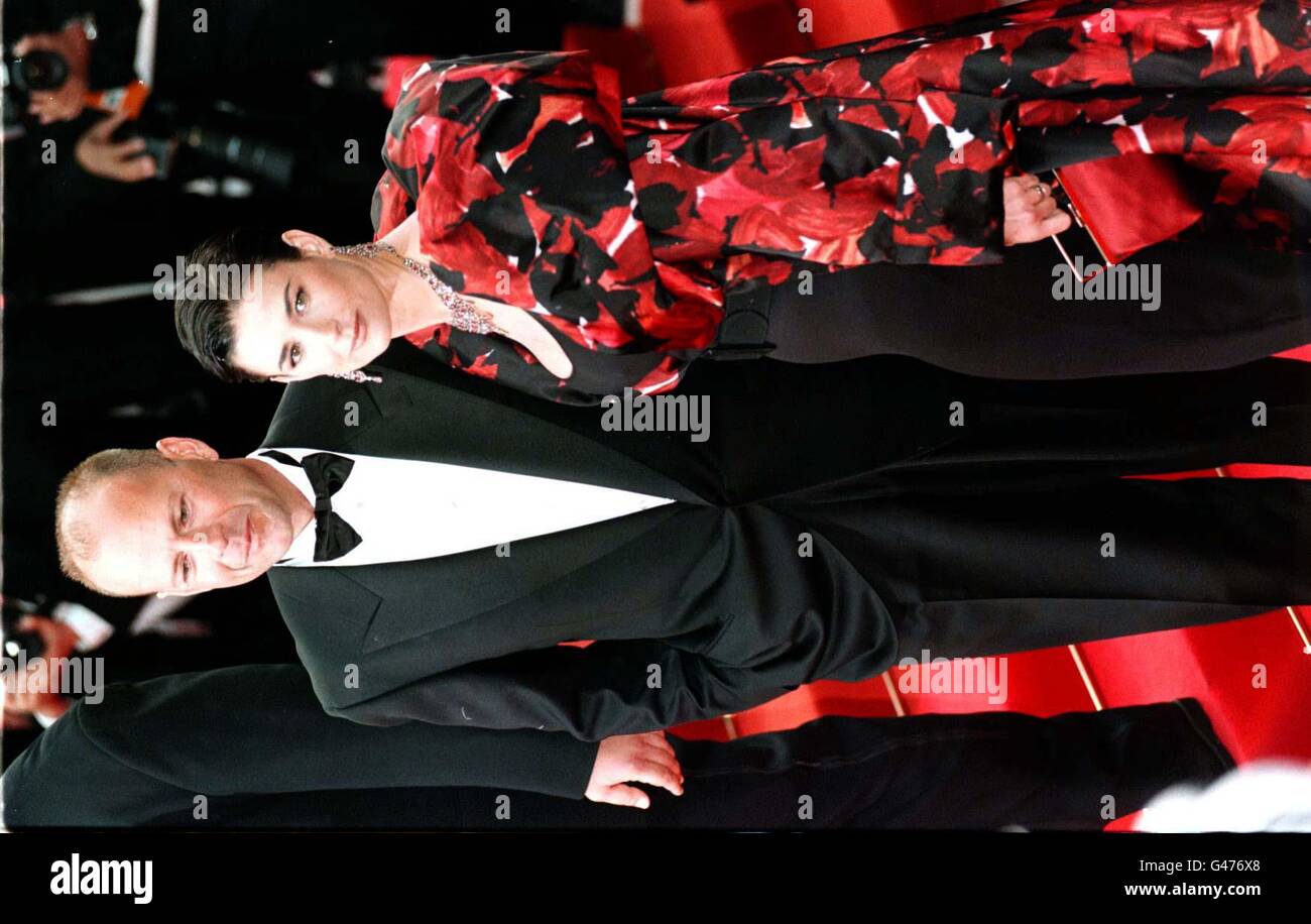 Bruce Willis e Demi Moore Cannes Foto Stock