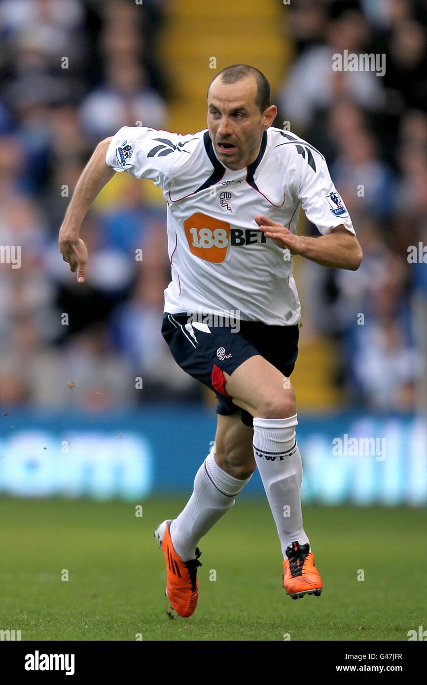 Calcio - Barclays Premier League - Birmingham City v Bolton Wanderers - St Andrew's. Martin Petrov, Bolton Wanderers Foto Stock