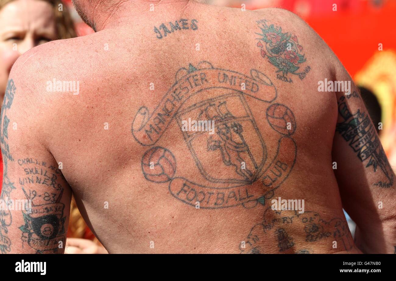 Calcio - Barclays Premier League - Manchester United v Fulham - Old Trafford Foto Stock