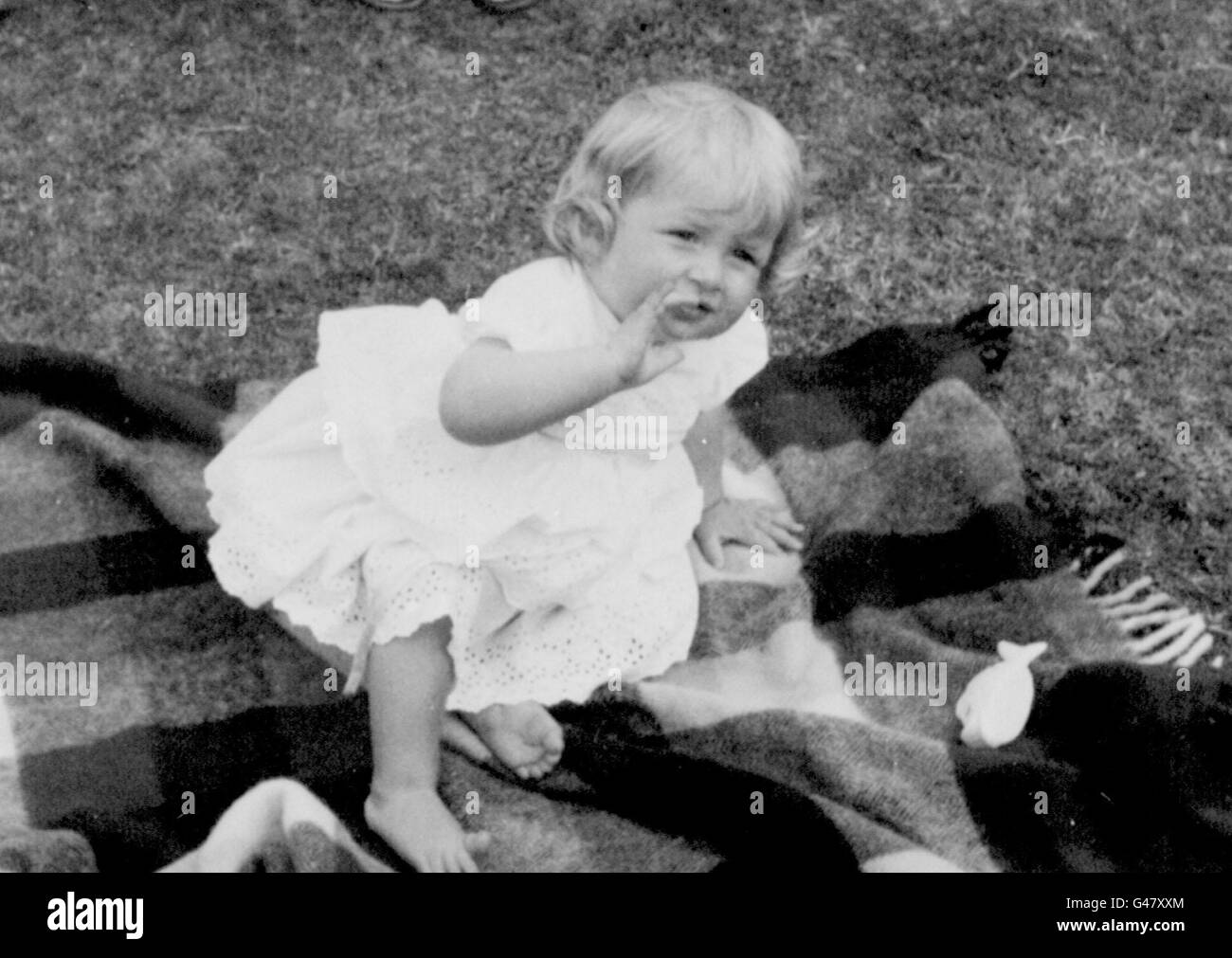 DIANA primo compleanno Foto Stock