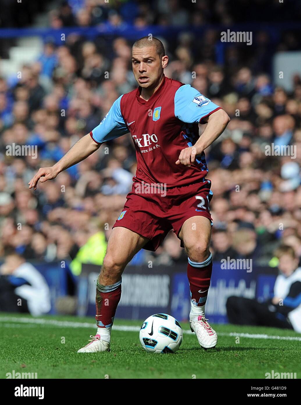 Calcio - Barclays Premier League - Everton v Aston Villa - Goodison Park Foto Stock