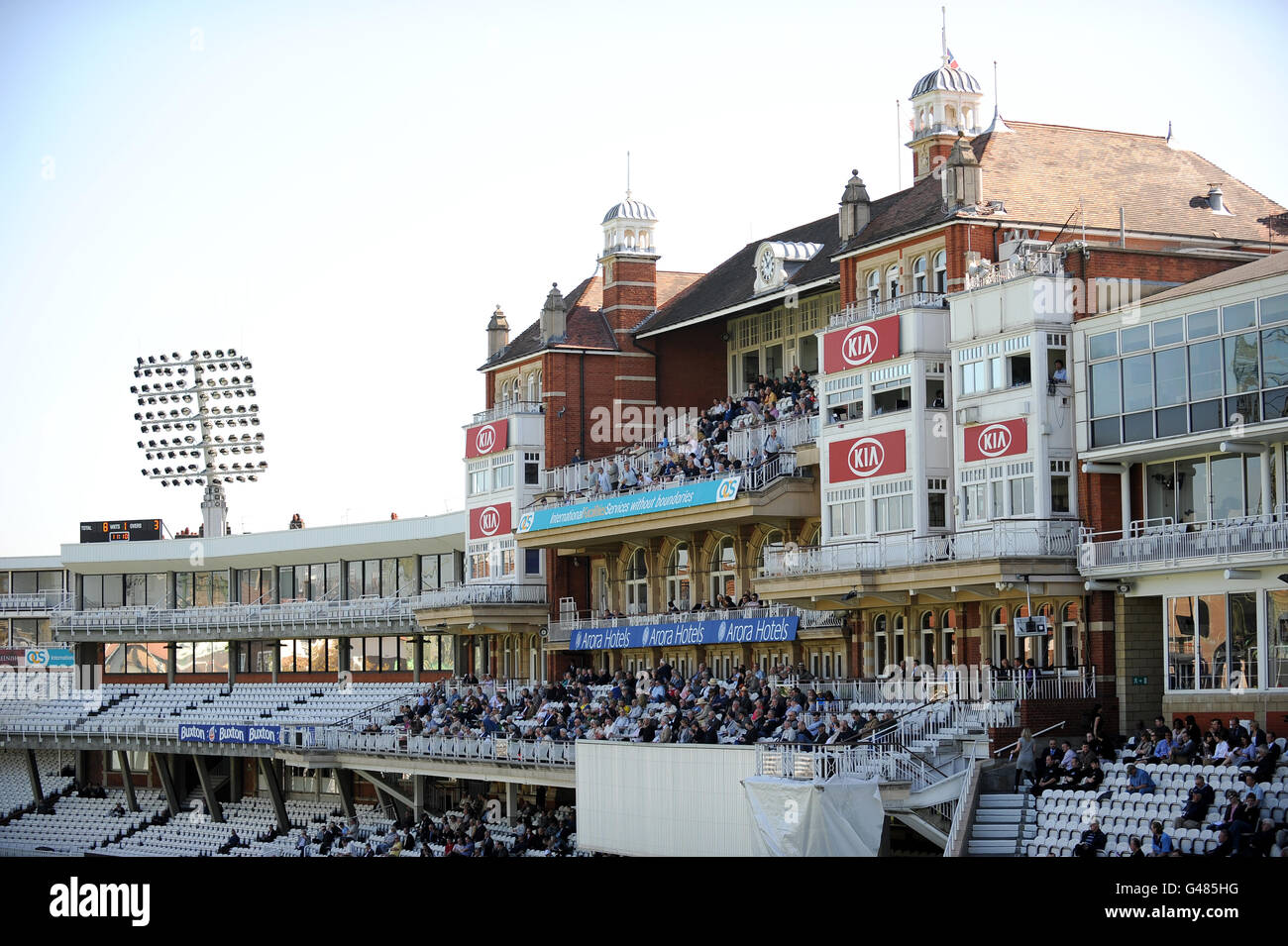 Cricket - Liverpool Victoria County Championship - Divisione due - giorno uno - Surrey / Northamptonshire - The Kia Oval. Vista generale del Kia Oval, sede del Surrey County Cricket Club Foto Stock