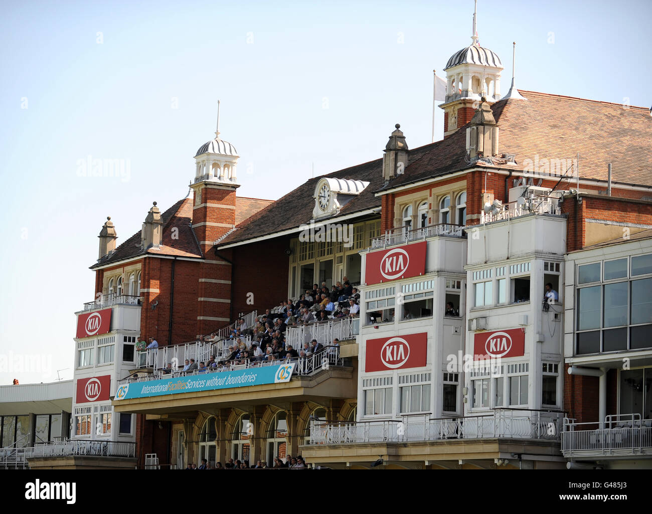 Cricket - Liverpool Victoria County Championship - Divisione due - giorno uno - Surrey / Northamptonshire - The Kia Oval. Vista generale del Kia Oval, sede del Surrey County Cricket Club Foto Stock