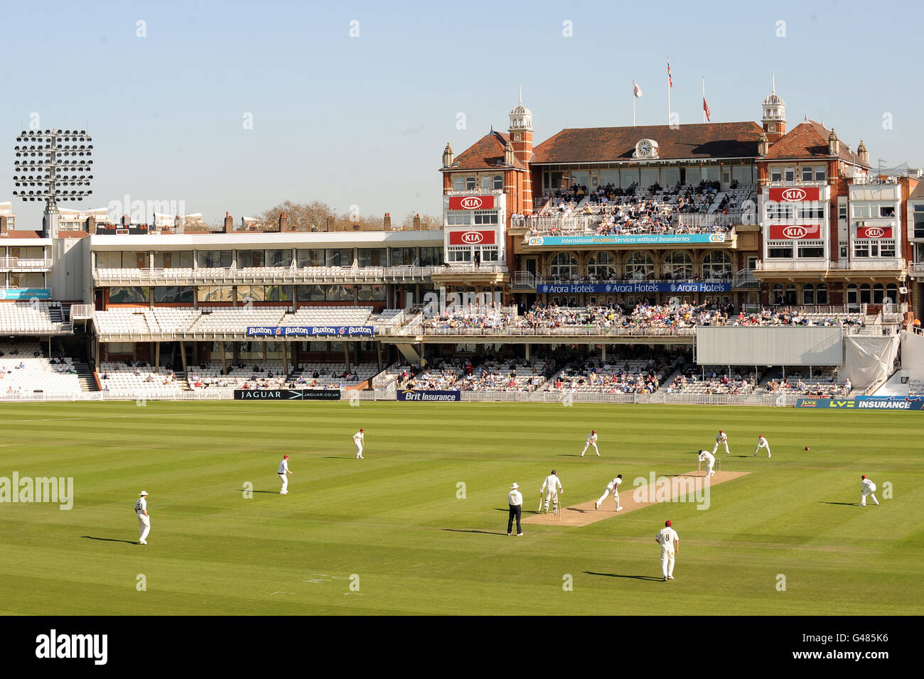 Una vista generale del Kia Oval, casa del Surrey County Cricket Club Foto Stock