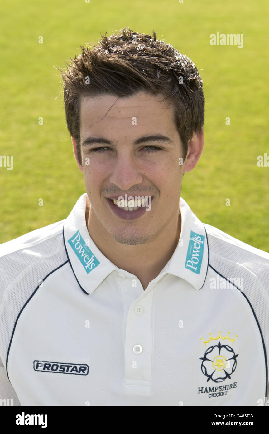 Cricket - 2011 Hampshire County Cricket Club Media Day - The Rose Bowl. Chris Wood, Hampshire CCC Foto Stock