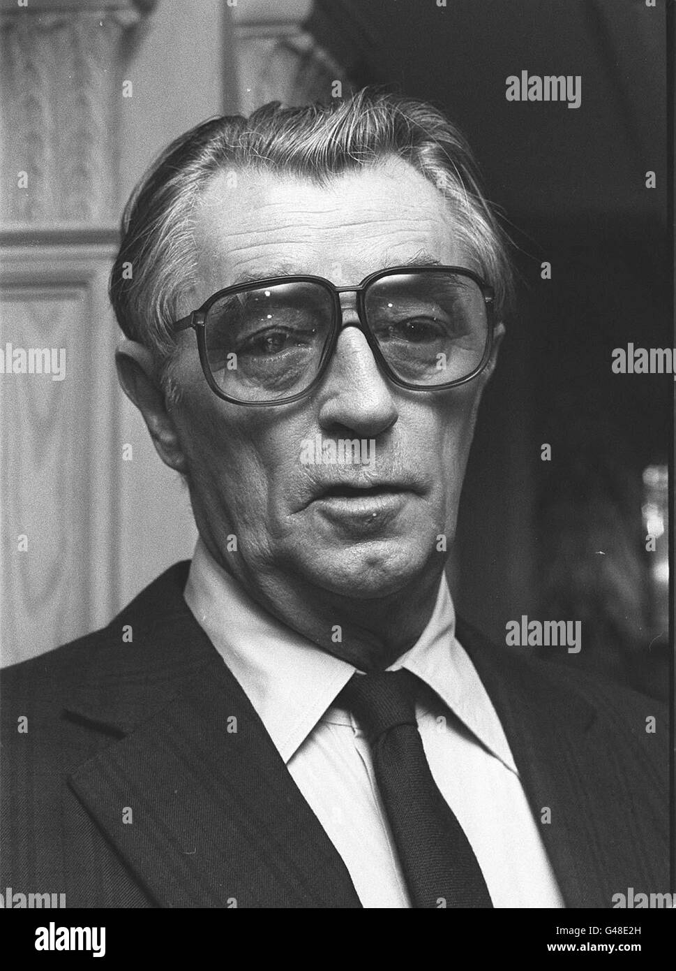 Robert Mitchum filer Foto Stock